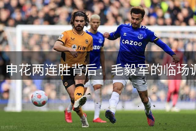申花两连胜背后：毛毅军的临场调度智慧